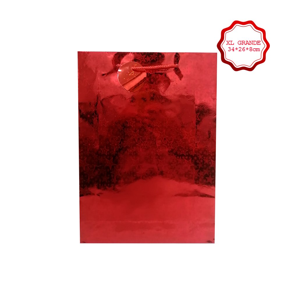 BOLSA REGALO METALIZADA GRAFITOS SU-XL GIGANTE