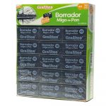 Borrador miga de pan negro