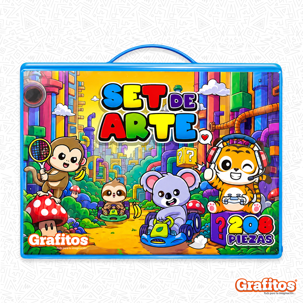 Set de Arte Niño x208 Piezas