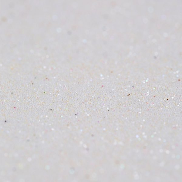 brillantina blanca tornasol