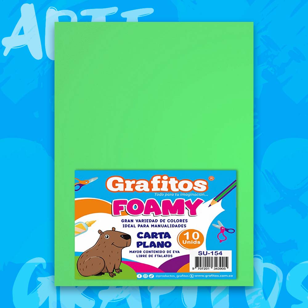 FOMI CARTA VERDE BICHE PAQUETE x10