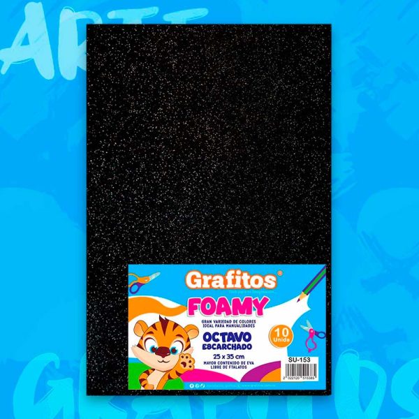 foamy-en-octavo-escarchado-negro