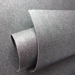 foamy escarchado plateado