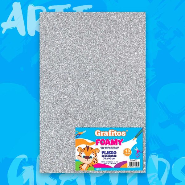 foamy-lamina-escarchado-plateado