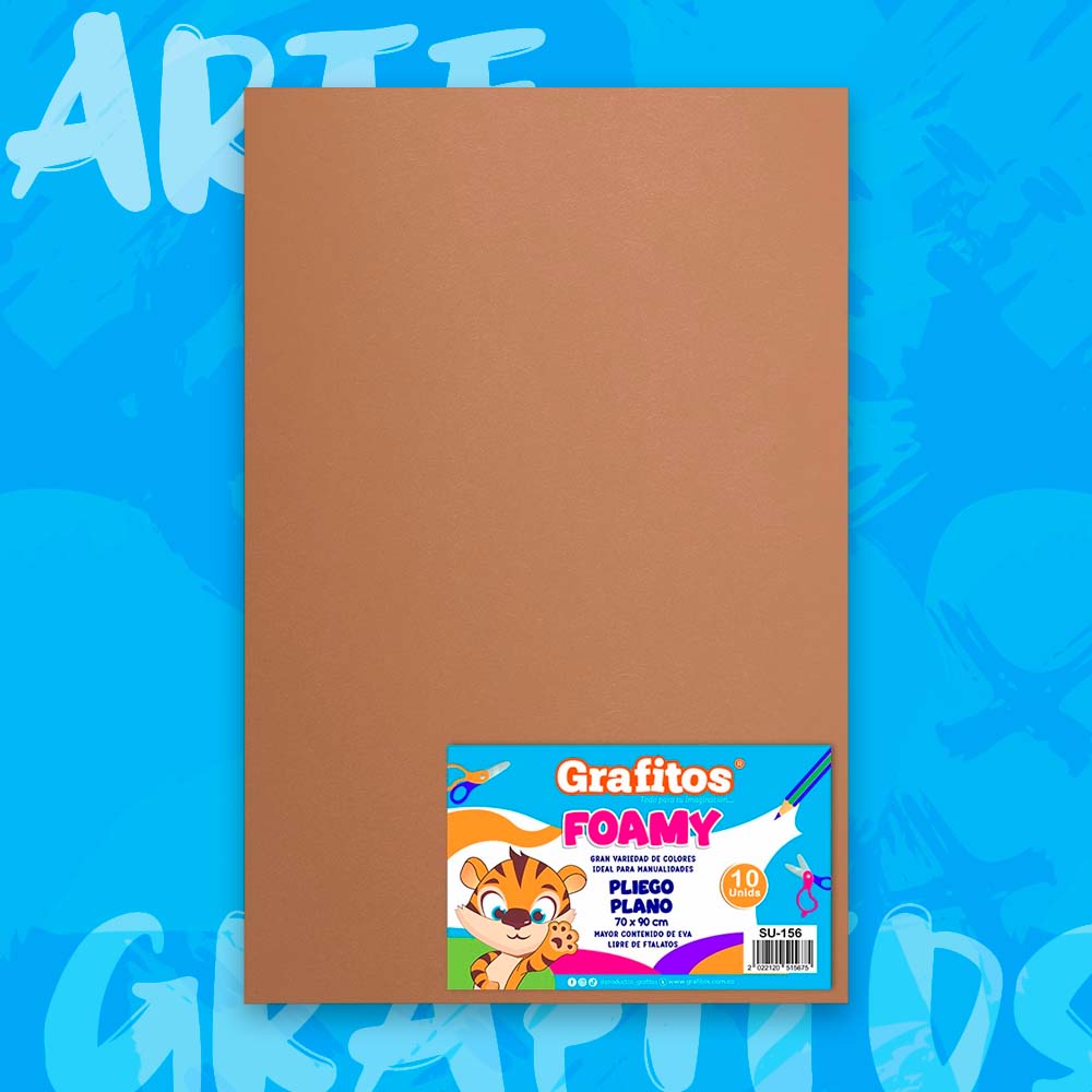 FOMI LAMINA CAFE CLARO