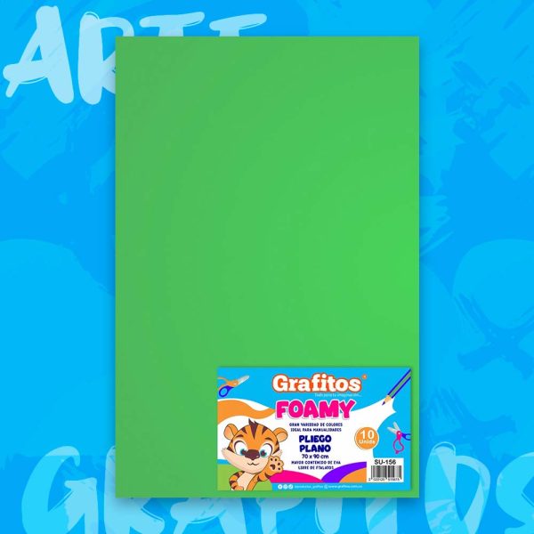 foamy-lamina-liso-verde-pasto