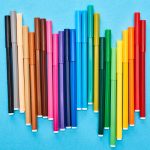 plumones para colorear