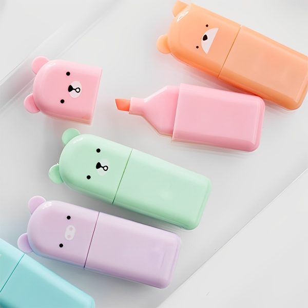 resaltadores mini osos