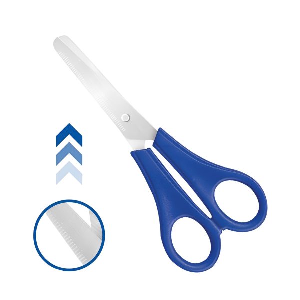 tijeras punta roma grafito