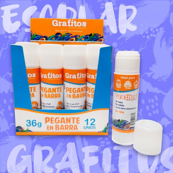 Pegante en barra grafitos 36gr