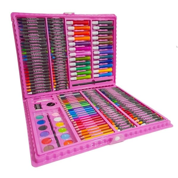 KIT DE ARTE PARA NIÑAS 168 PIEZAS