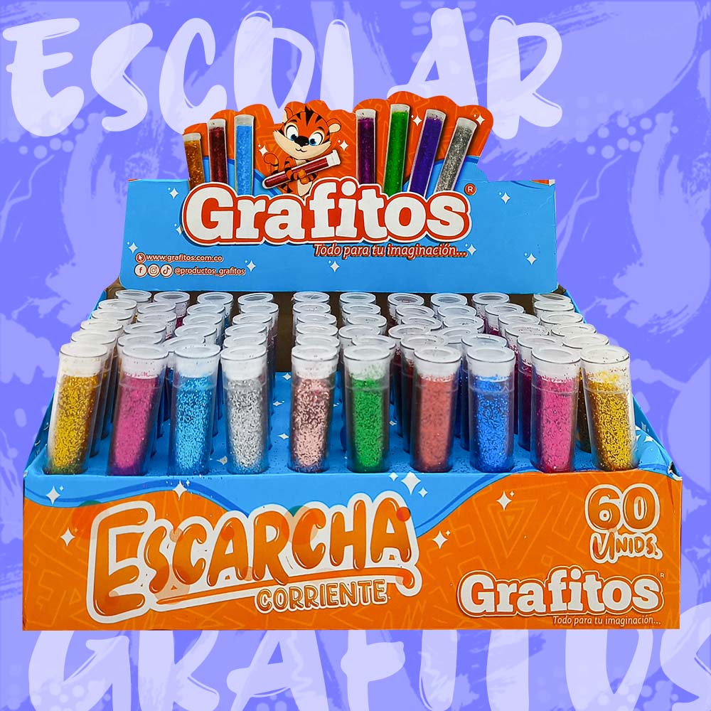 Caja De Escarcha Corriente Grafitos