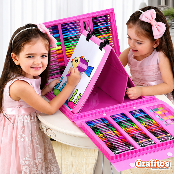 Set de Arte Niña x208 Piezas