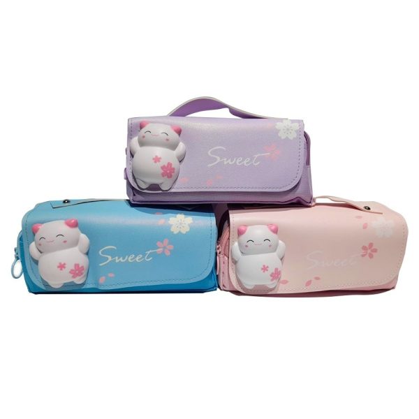 Cartuchera 2 cierres Kawaii