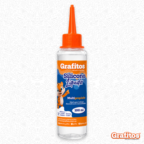 Silicona Líquida de 100ml Grafitos