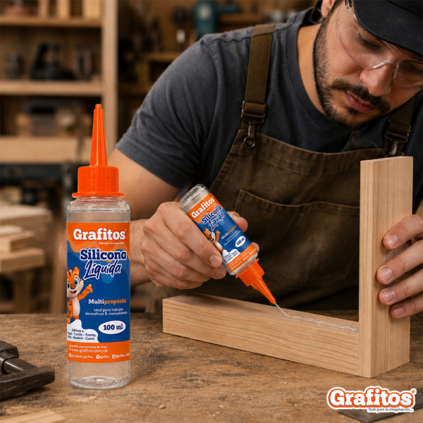 Silicona Líquida de 100ml Grafitos