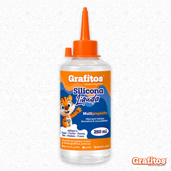 Silicona Líquida de 250ml Grafitos