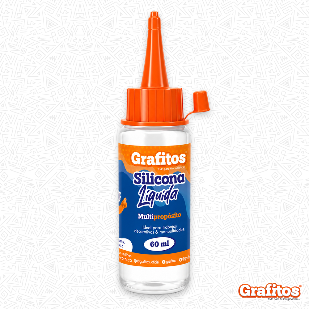 Silicona Líquida de 60ml Grafitos