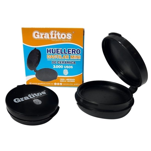 Huellero Dactilar Mini Ceramica Grafitos SU-133
