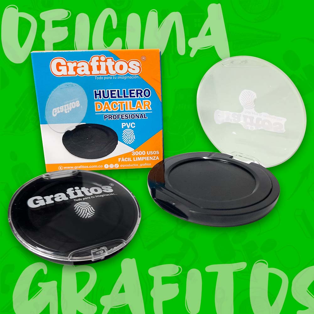 Huellero Dactilar Profesional En PVC