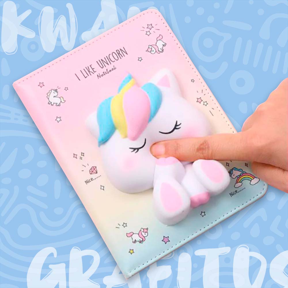 Agendas de muñeco squishy kawaii