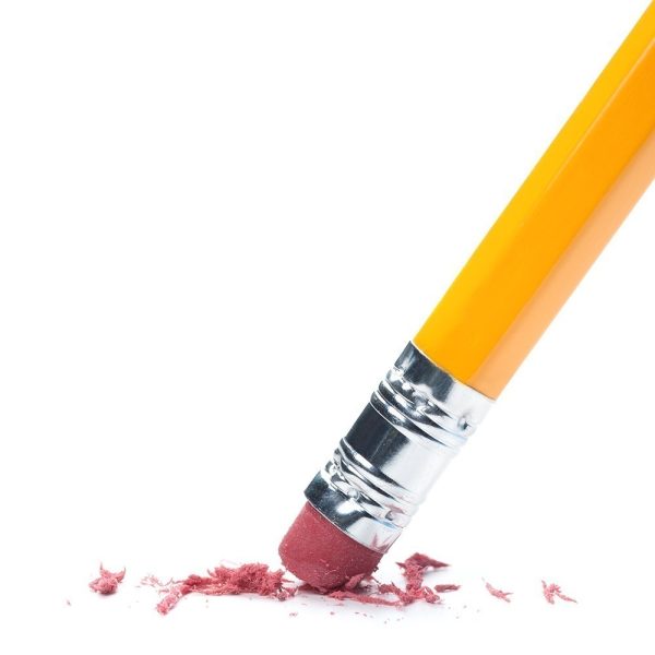 goma borrador grafito