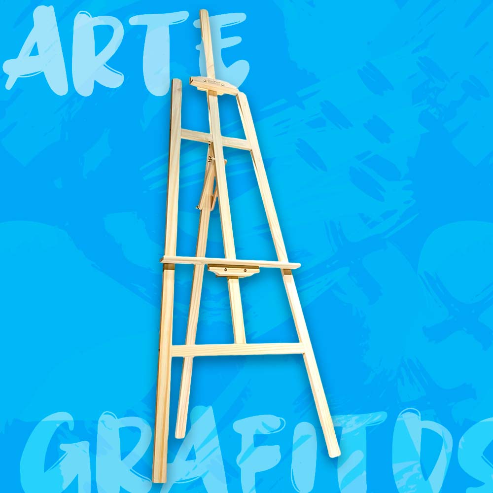 Caballete Pequeño Grafitos De Madera