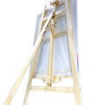 parte trasera del caballete