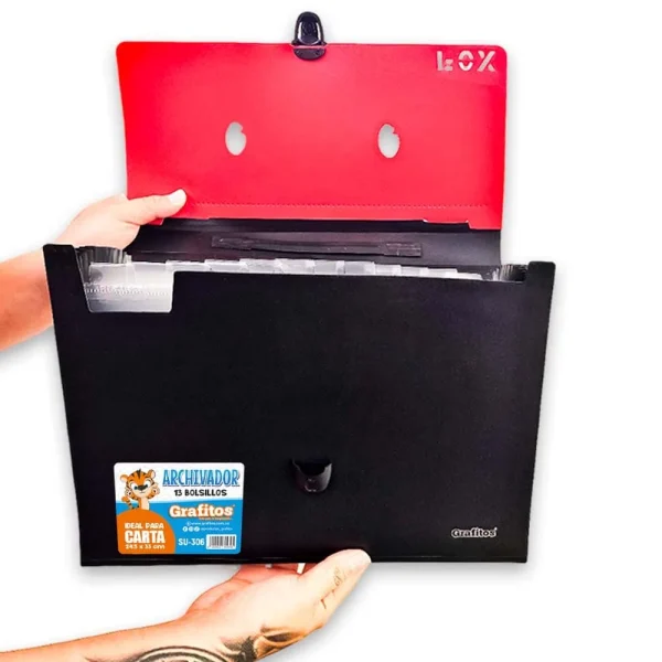 Archivador 13 bolsillos carta fox SU-306 (4)