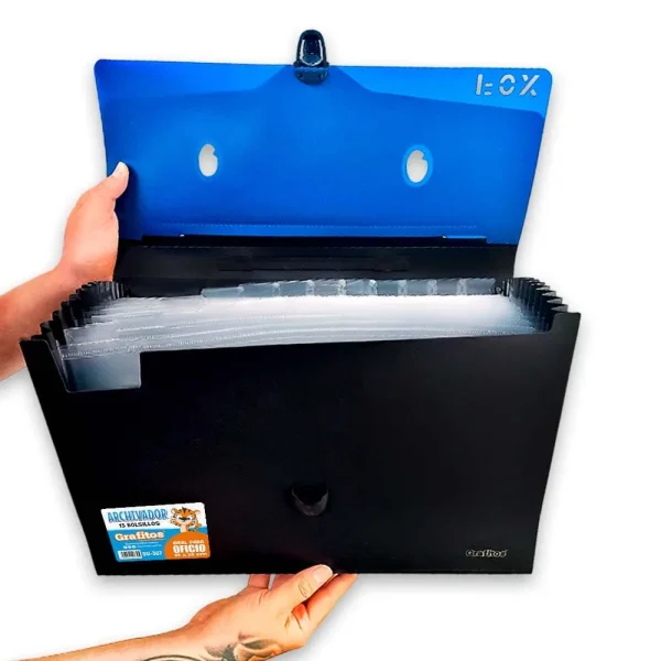 Archivador 13 bolsillos oficio fox SU-307 (4)