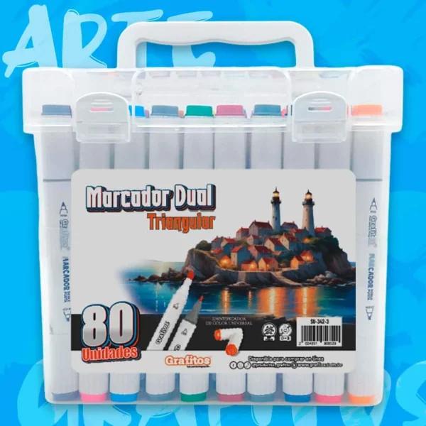 Marca dual triangular 80 SU-342-3