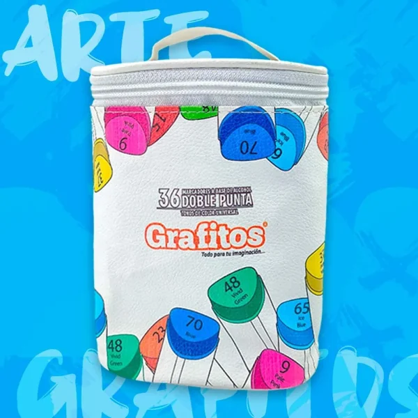 Marcadores a base de alcohol doble punta 36 SU-314-36