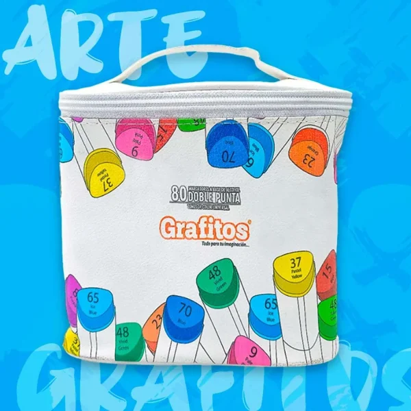 Marcadores a base de alcohol doble punta 80 SU-314-80_1