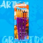 Pinceles Redondos x6 Piezas