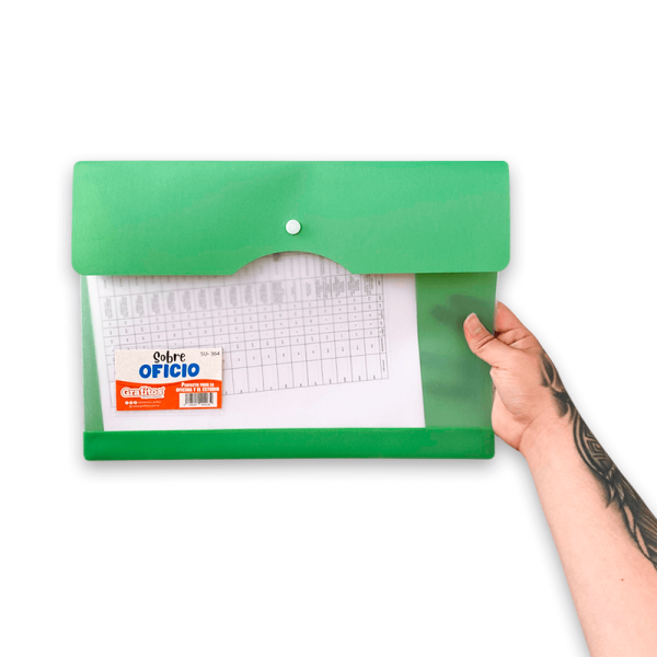 carpeta de sobre oficio