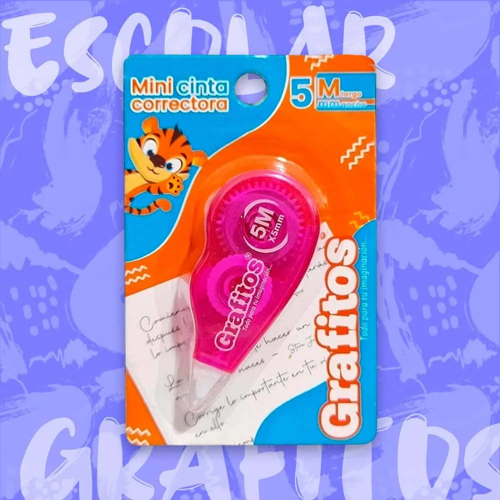 Corrector Cinta Grafitos 5m.