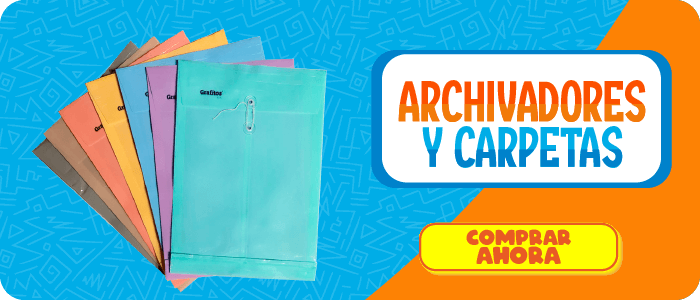 archivadores y carpeta
