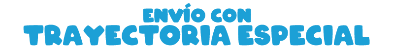 Envío con trayectoria especial