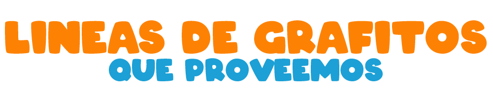 Líneas De Grafitos Que Proveemos
