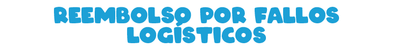 Reembolso por fallos logísticos