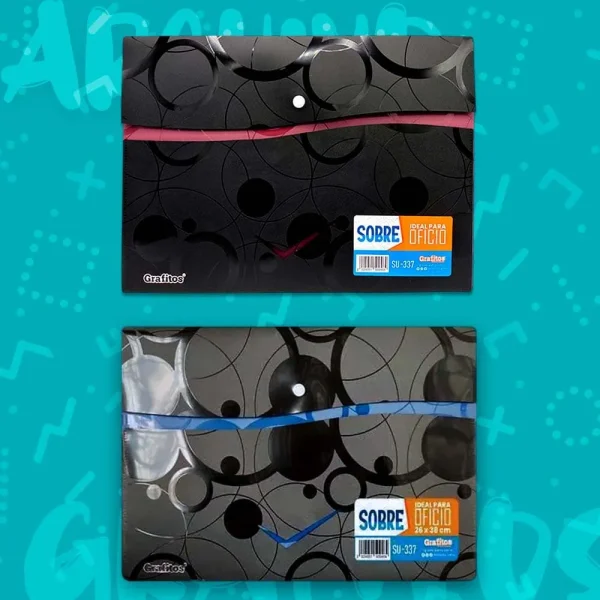 Sobre-De-Broche-Oficio-Grafitos-Formal