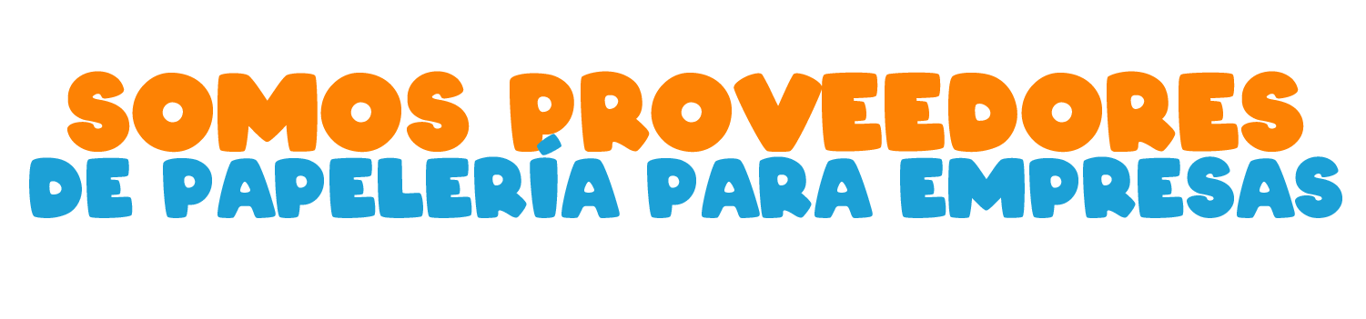 Somos Proveedores De Papelería Para empresas