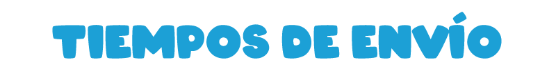 Tiempos de envío