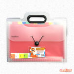 Archivador 13 Bolsillos Carta Traslucido