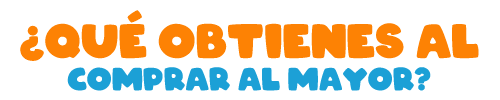 que optienes al comprar al mayor