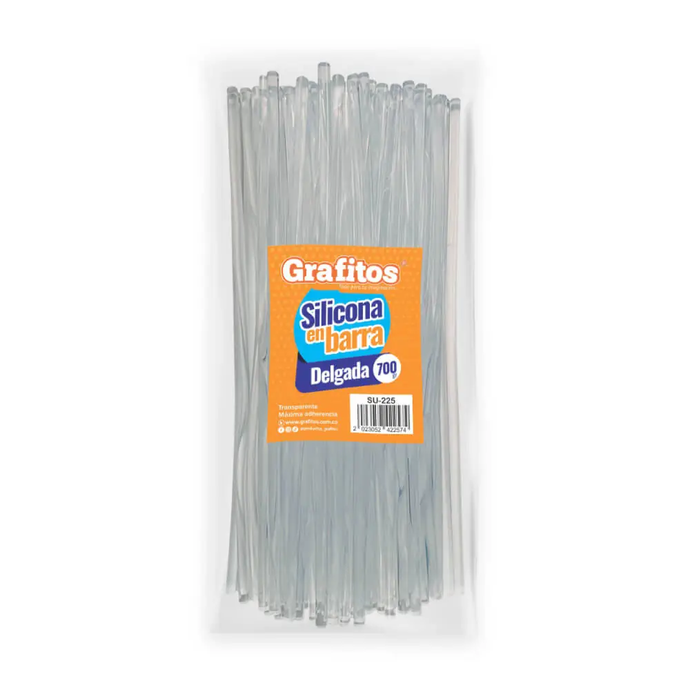 Silicona En Barra Delgada Grafitos