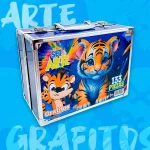 Set-De-Arte-Grafitos-Metalico-De-133-Piezas