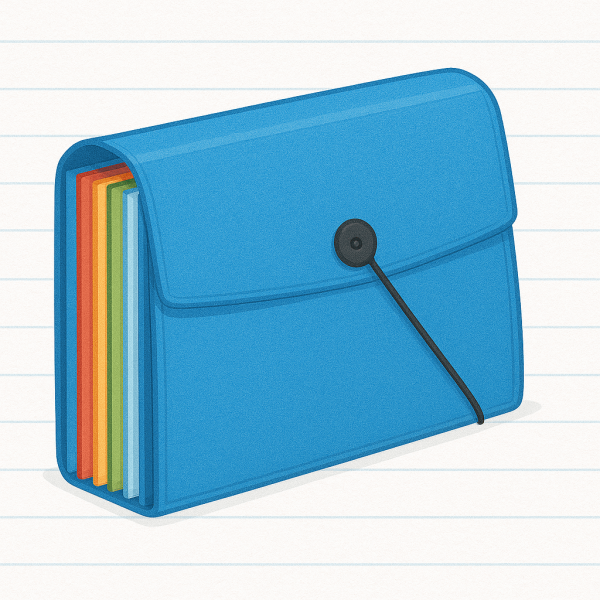 archivador 13 bolsillos