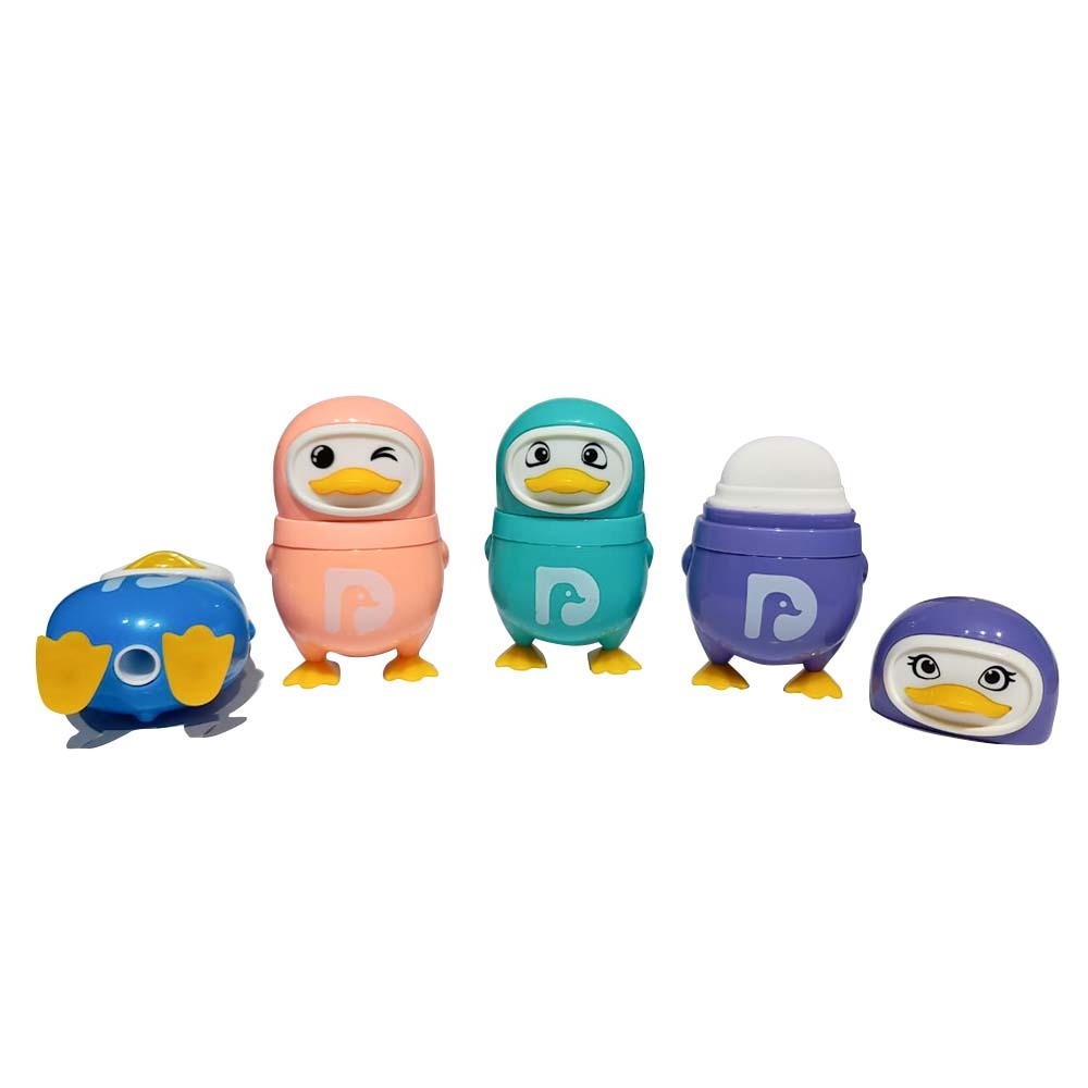 Sacapuntas Borrador Pingüino kawaii