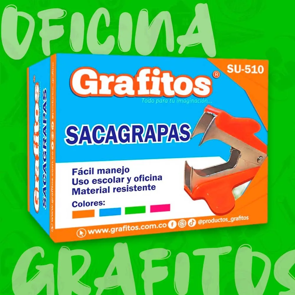 Saca Ganchos Grafitos Metálico